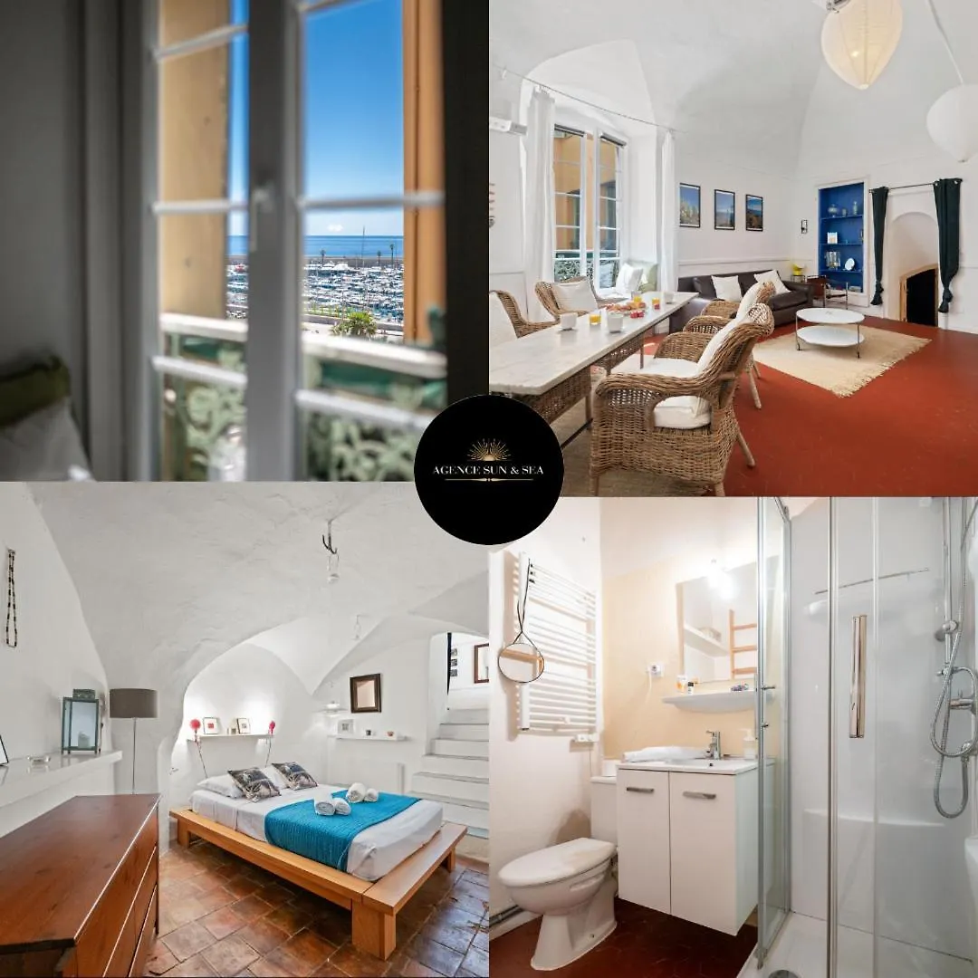 Apartment Les Sablettes - Bord De Mer - Vieille Ville - Parking Prive Menton